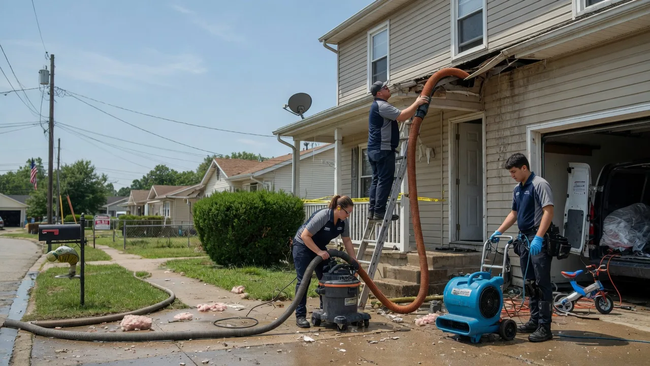 Water Damage Restoration in Jamestown, OH near me